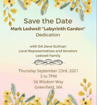 Ledwell Garden Dedication and Open House